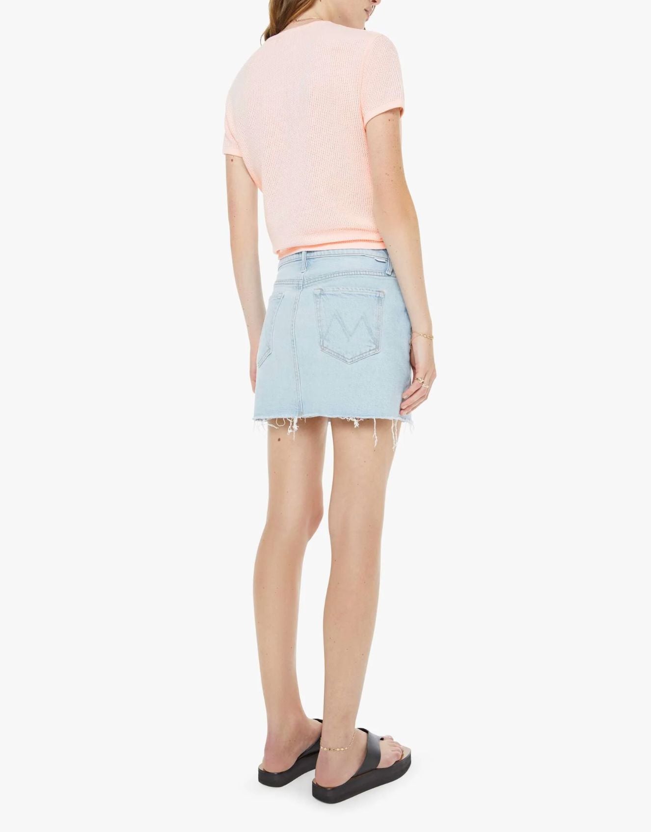 The Vagabond Mini Fray-Denim-Uniquities
