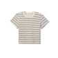 Eve Stripe Terry Tee-Tee Shirts-Uniquities