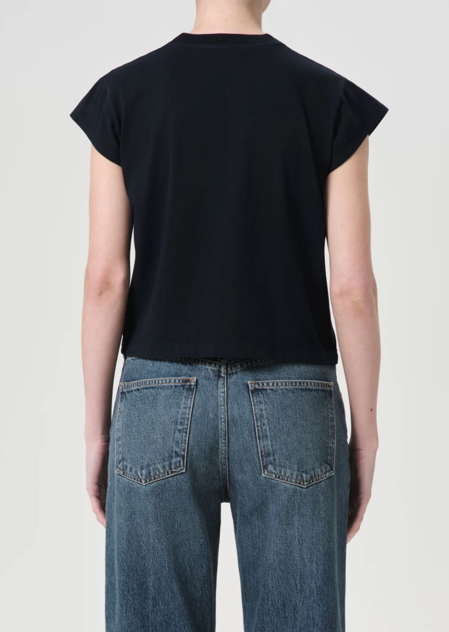 Bryce Cap Sleeve Tee-Tee Shirts-Uniquities