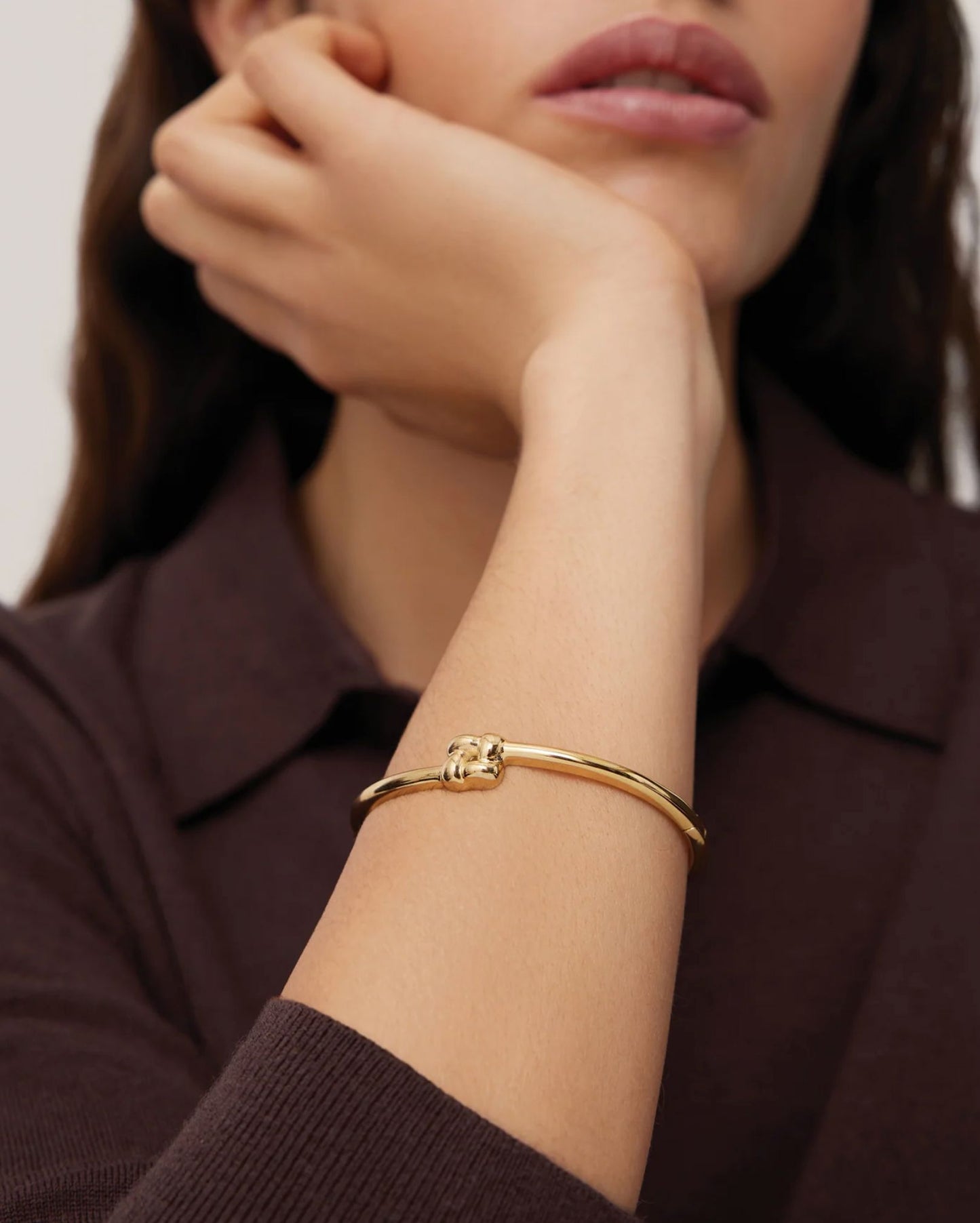 Slim Woven Square Bangle-Jewelry-Uniquities