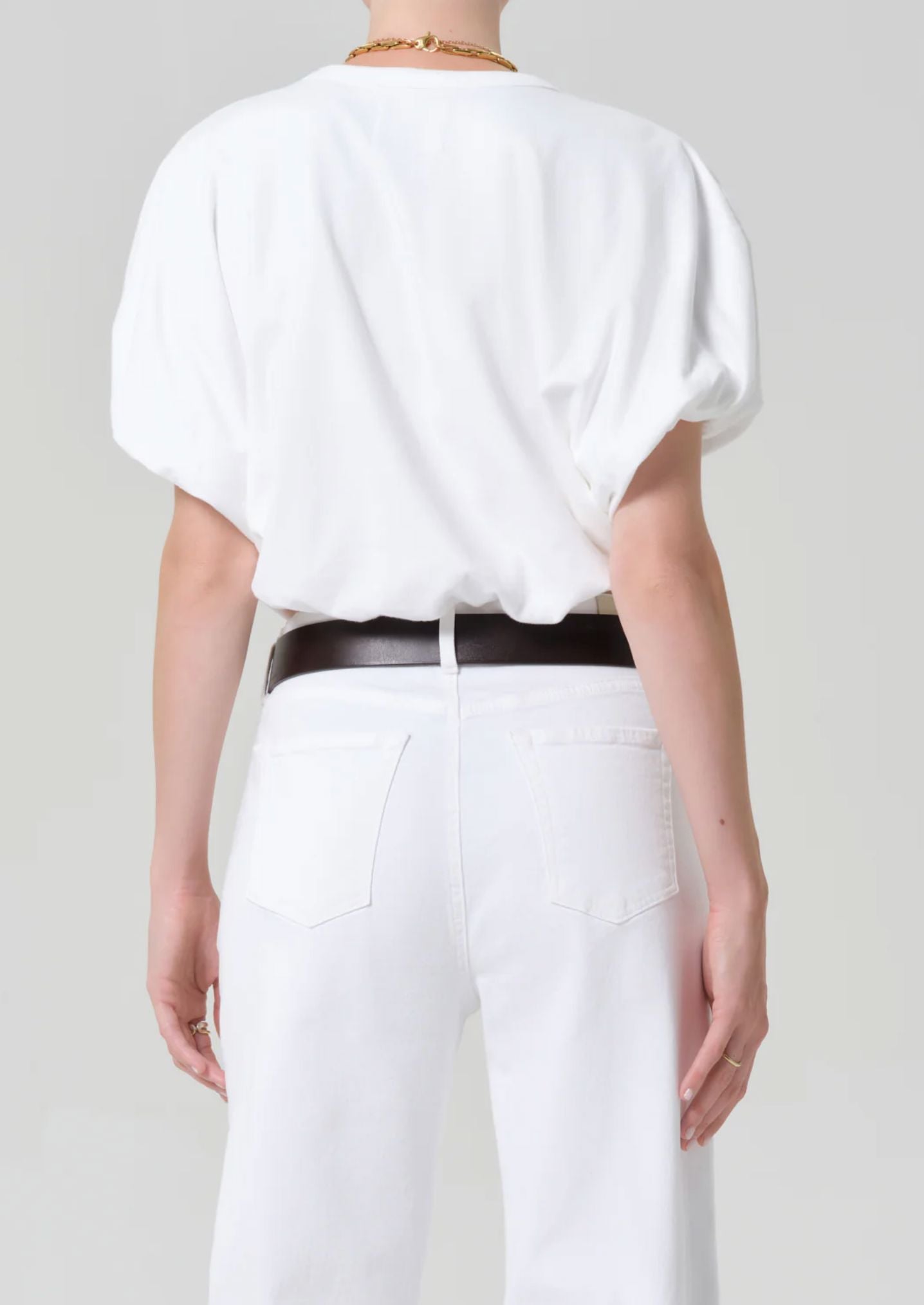 Gia Bubble Tee-Tops/Blouses-Uniquities