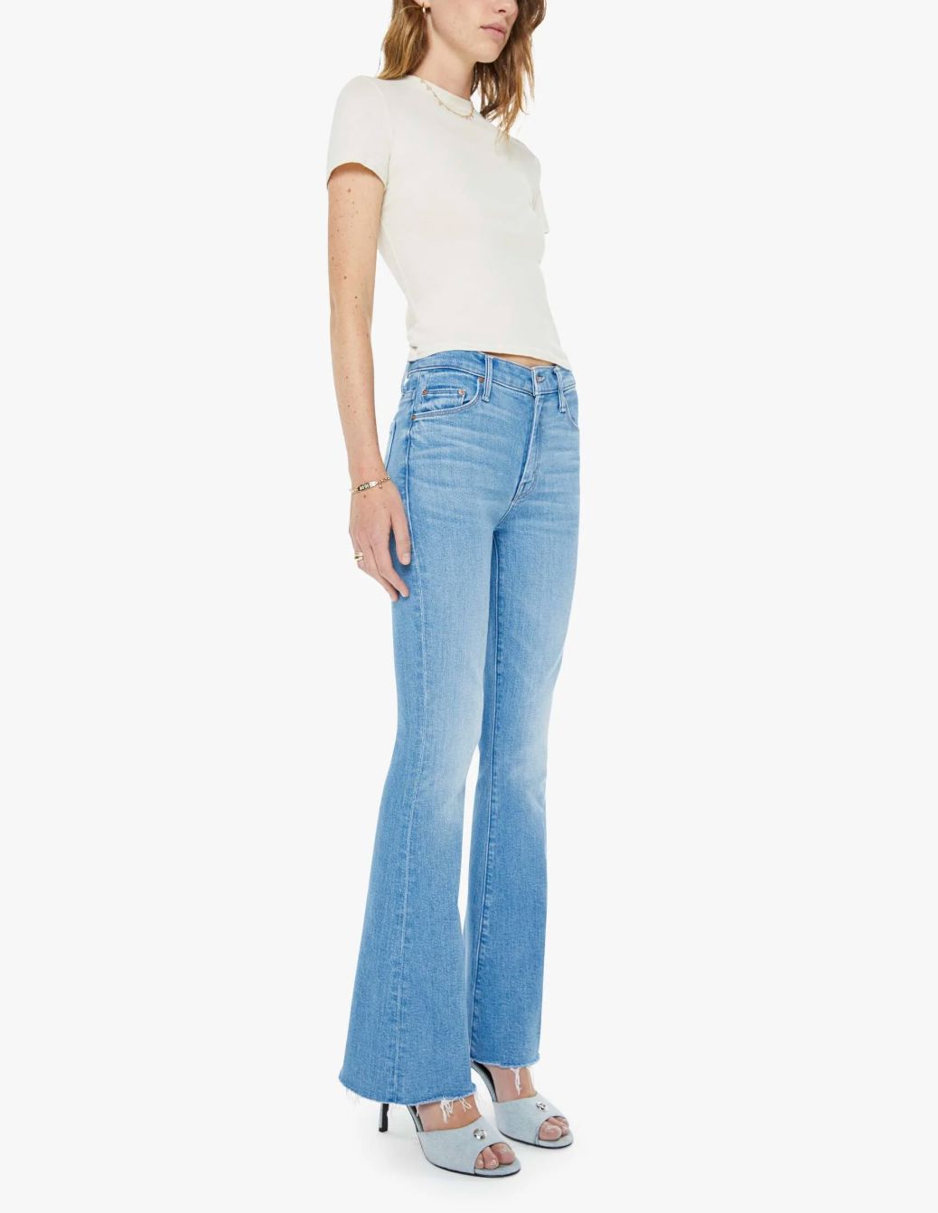 The Weekender Fray Jeans-Denim-Uniquities