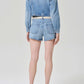 Marlow Welt Pocket Short-Denim-Uniquities