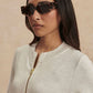 Nori Half Zip Dress-Dresses-Uniquities