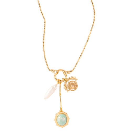 Frances Charm Necklace-Jewelry-Uniquities