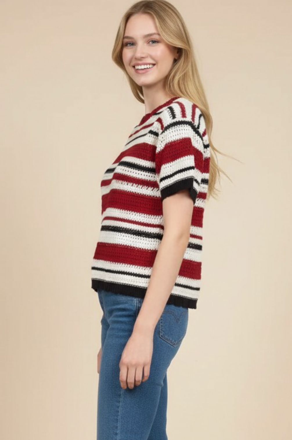 Rachel Knit Top-Tops/Blouses-Uniquities
