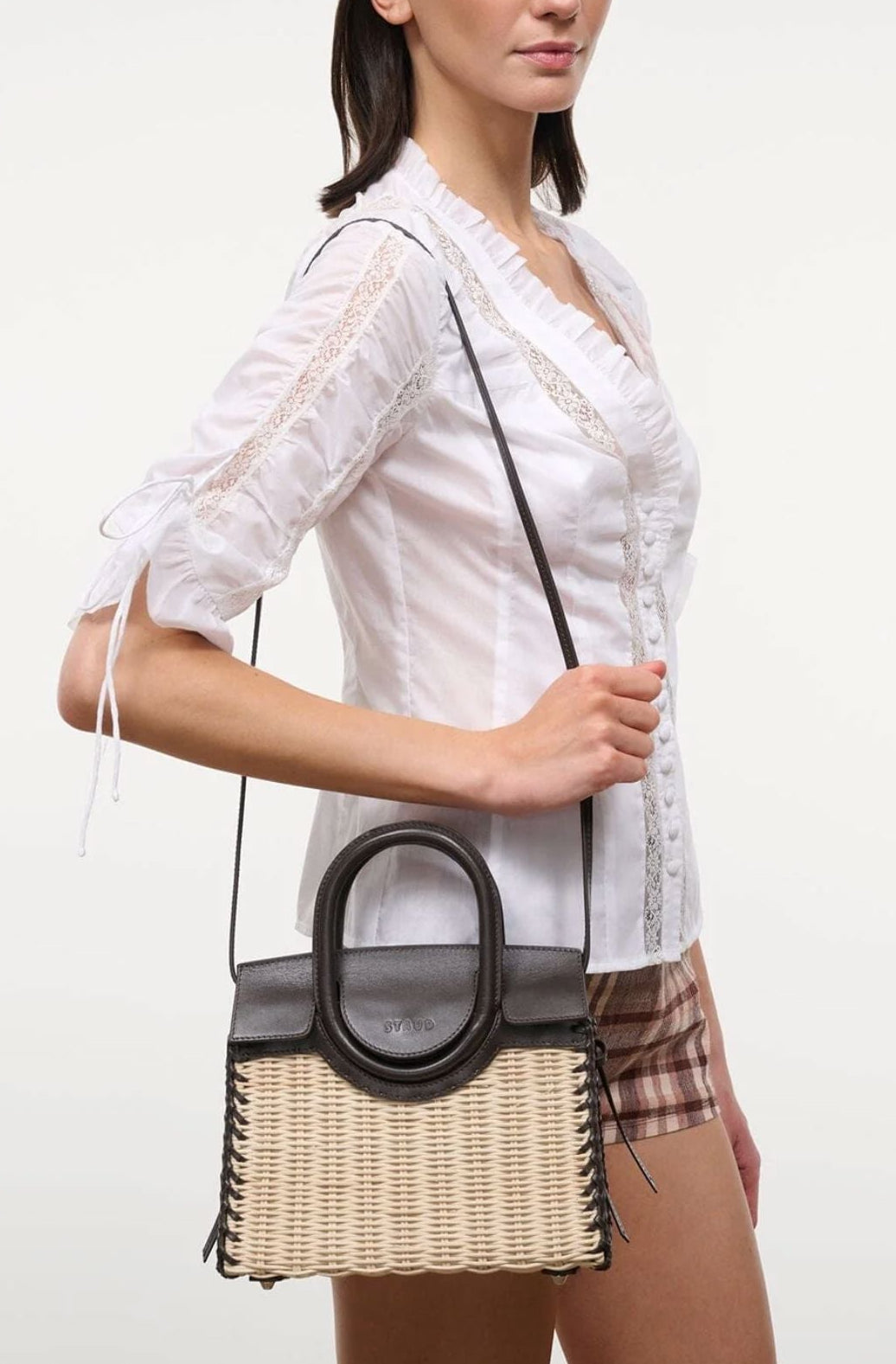Maude Mini Wicker Carryall-Accessories-Uniquities