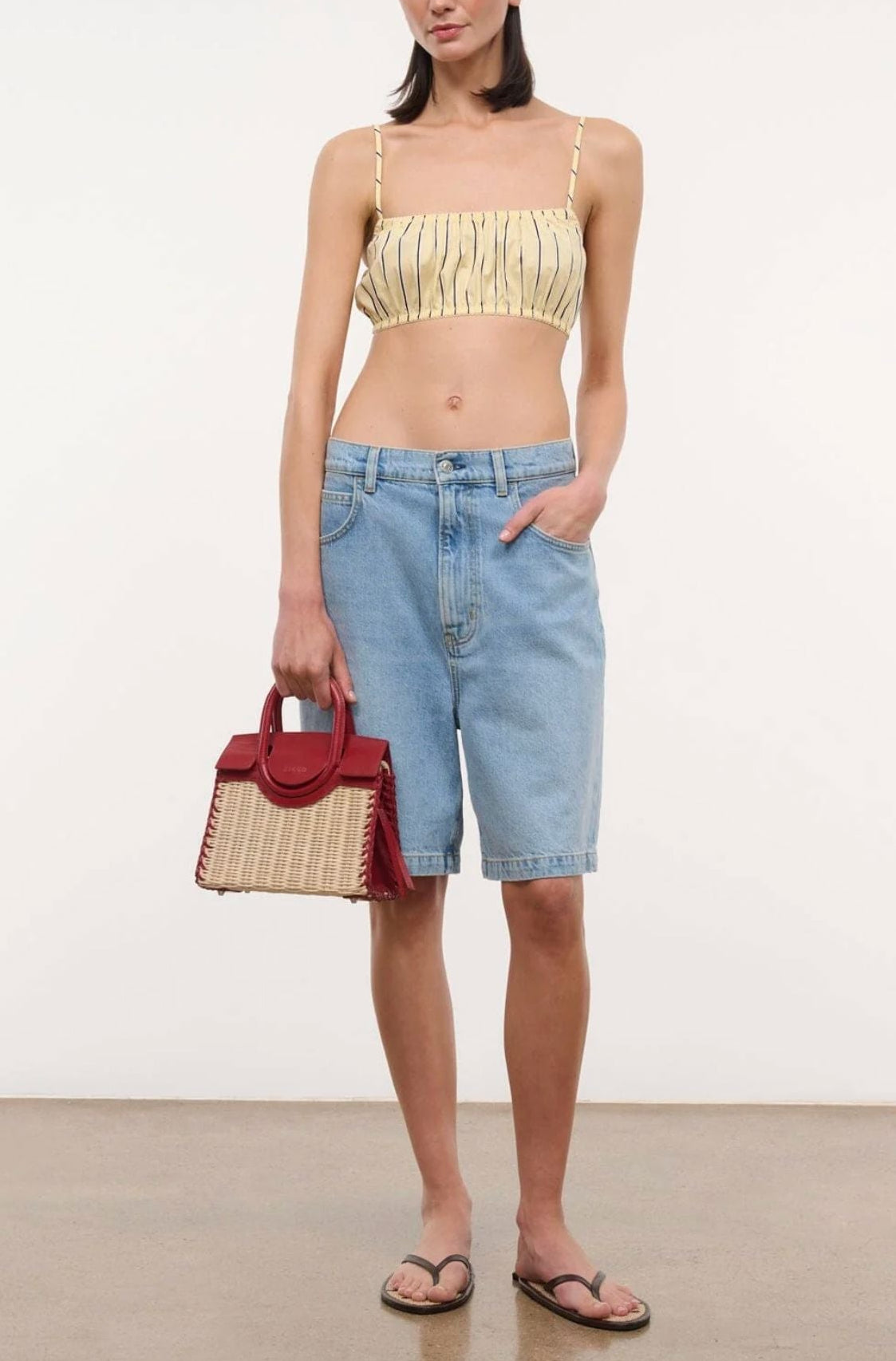 Maude Mini Wicker Carryall-Accessories-Uniquities
