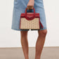 Maude Mini Wicker Carryall-Accessories-Uniquities