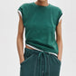 Distressed Wash Kelly Boxy Tee-Tee Shirts-Uniquities