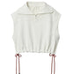 Vintage Terry Half Zip Muscle-Tops/Blouses-Uniquities