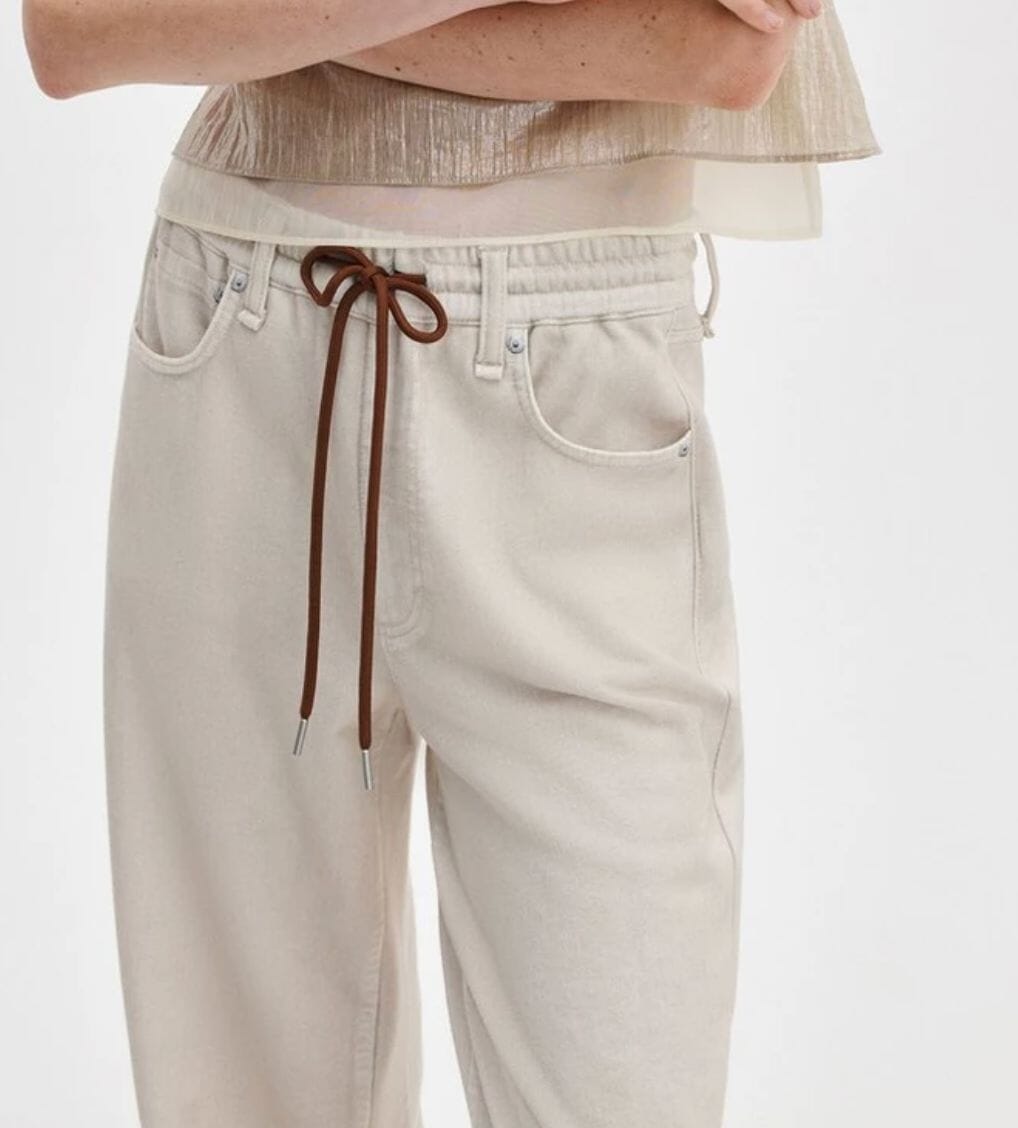Miramar Terry Drawcord Pant-Bottoms-Uniquities