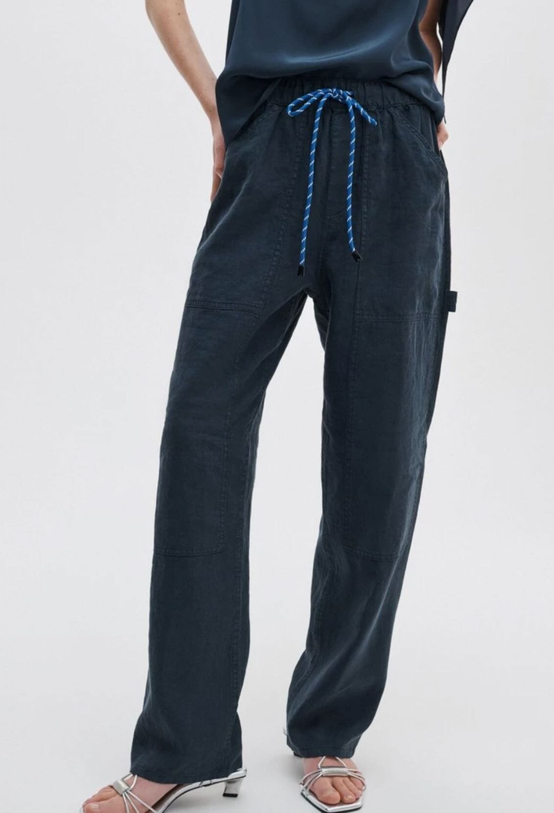 Atlas Linen Pant-Bottoms-Uniquities