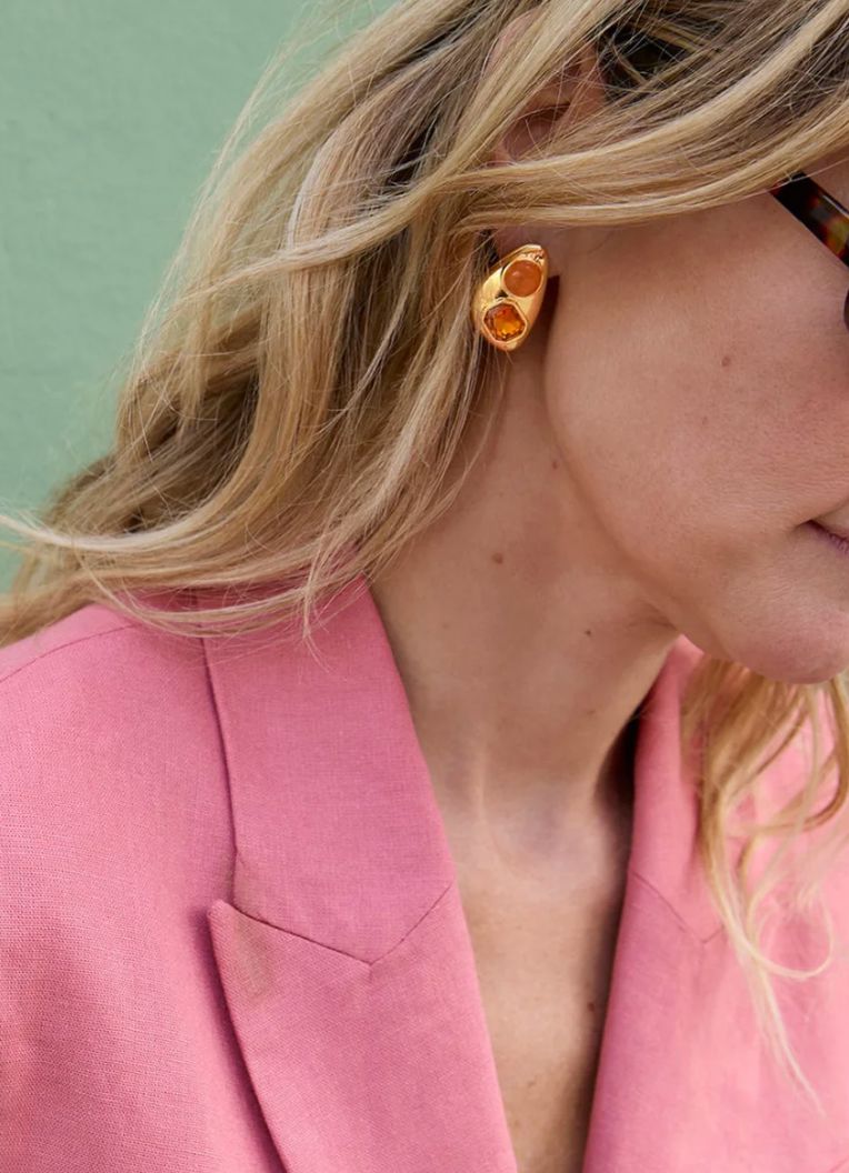 Clara Stud Earrings-Jewelry-Uniquities