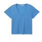 Hendrix Boxy V Neck Tee-Tops/Blouses-Uniquities