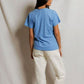 Hendrix Boxy V Neck Tee-Tops/Blouses-Uniquities
