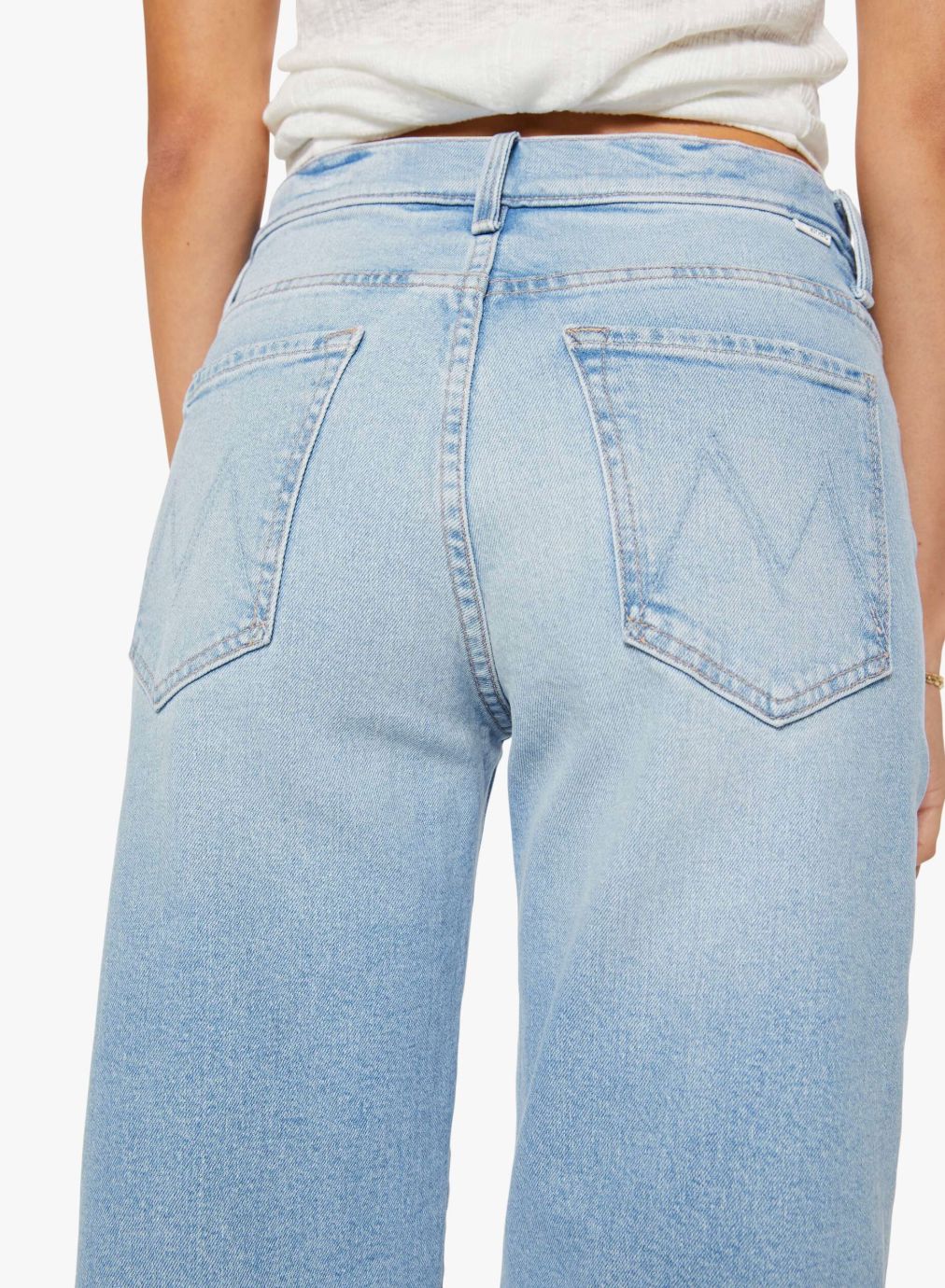 Dodger Ankle Fringe Benefits-Denim-Uniquities