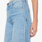 Side Zip Slung Sugar Cone Snk-Denim-Uniquities