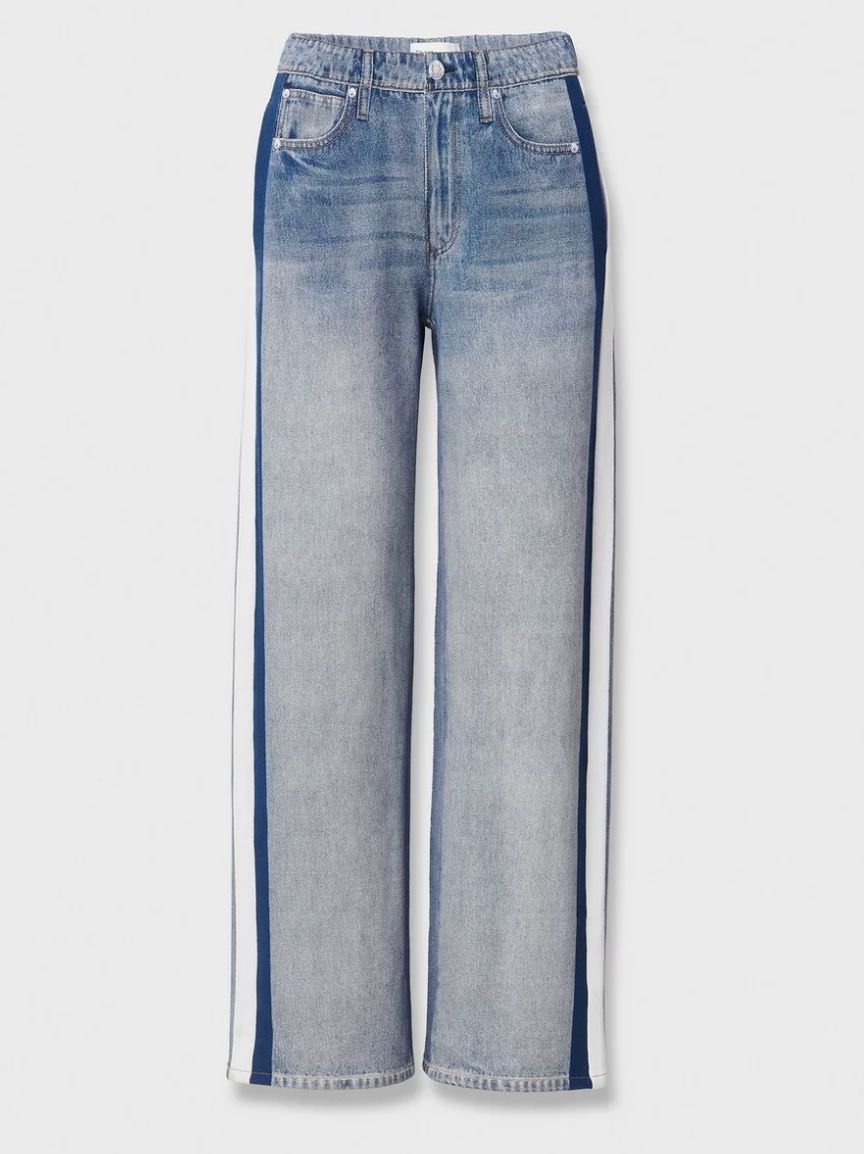 Miramar Terry Track Pant-Denim-Uniquities