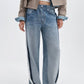 Miramar Terry Track Pant-Denim-Uniquities
