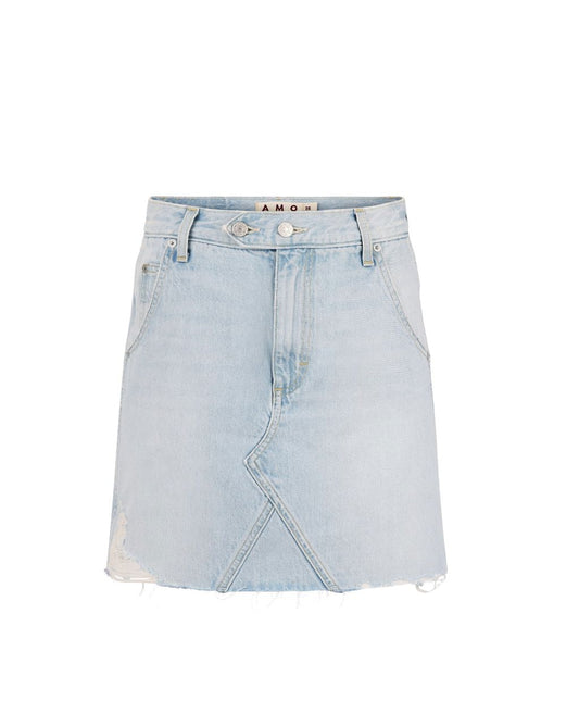 Alexis Skirt-Denim-Uniquities