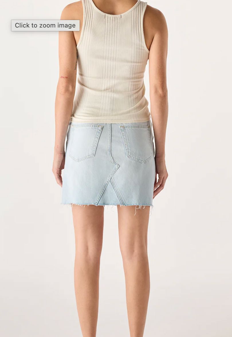 Alexis Skirt-Denim-Uniquities