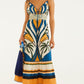 Tropical Graphic Maxi Dress-Dresses-Uniquities