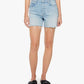Extra Mile Short Fray-Denim-Uniquities