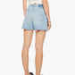 Extra Mile Short Fray-Denim-Uniquities