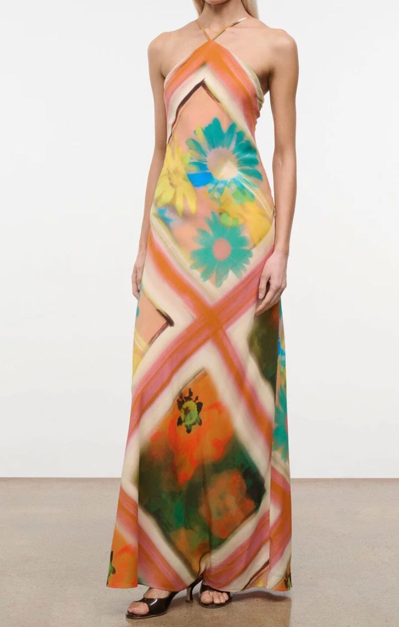Cubism Dress-Dresses-Uniquities