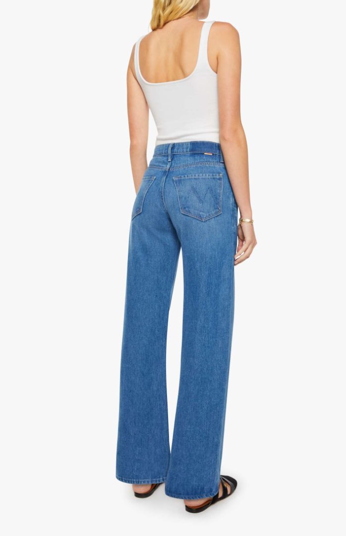 Mid Rise Lasso Sneak-Denim-Uniquities