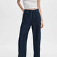 Phoebe Drawstring Wide-Leg Jean Denim Rag And Bone 