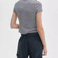 Knit Button Stripe Polo Tee Tops/Blouses Rag And Bone 