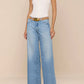 Alicent H/r Sneaker Wide Leg-Denim-Uniquities