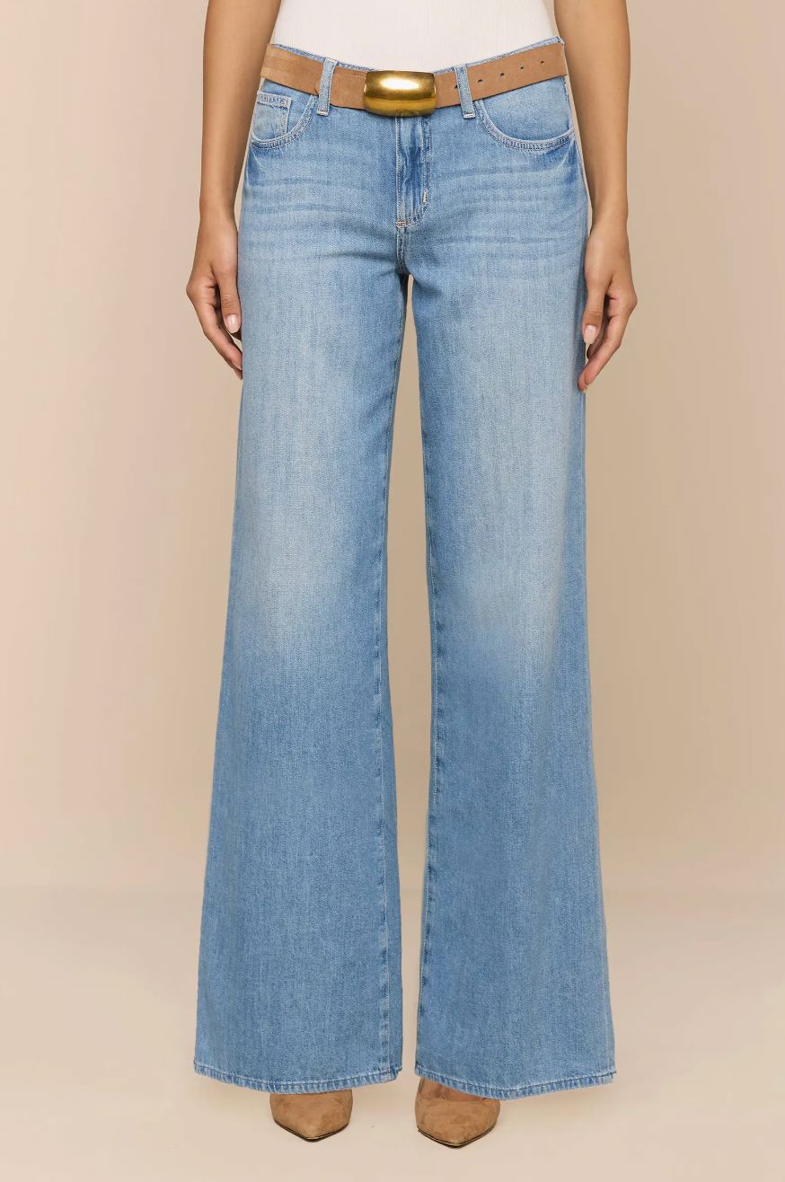 Alicent H/r Sneaker Wide Leg-Denim-Uniquities