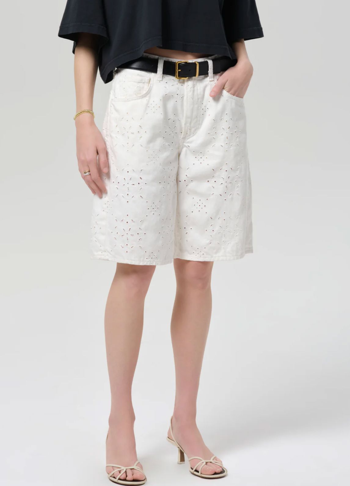 Court Denim Short-Denim-Uniquities