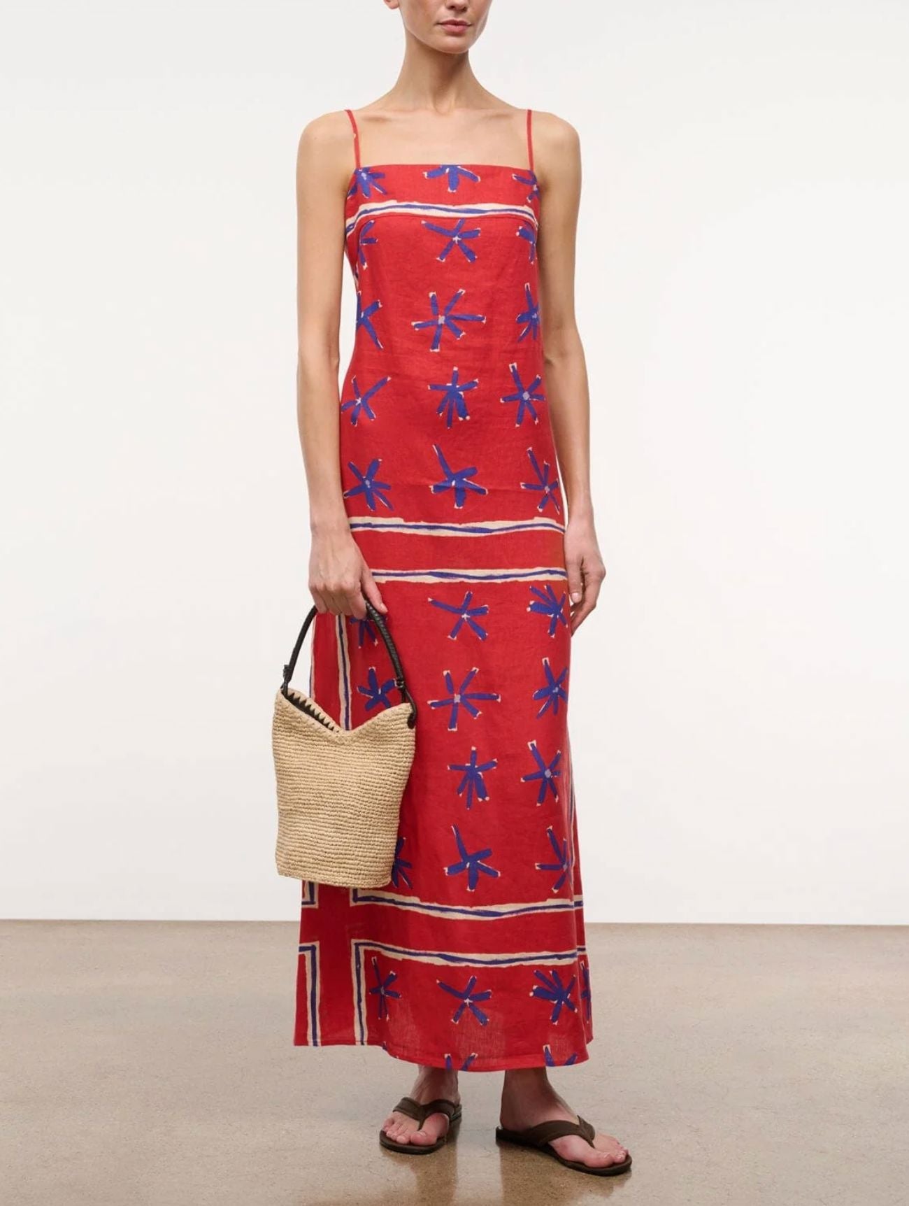 Laura Linen Dress-Dresses-Uniquities