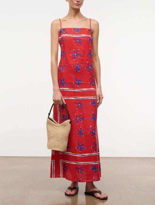 Laura Linen Dress-Dresses-Uniquities