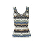 Sandra Knit Tank-Tops/Blouses-Uniquities