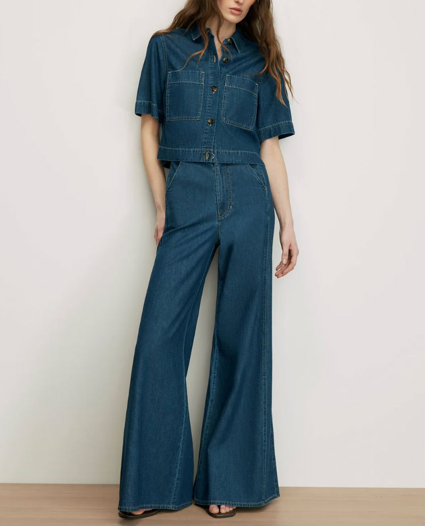 Spruce Top with Pockets-Tops/Blouses-Uniquities