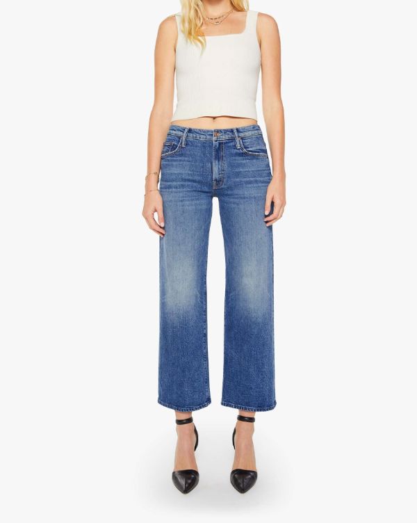 Mid Rise Maven Flood-Denim-Uniquities