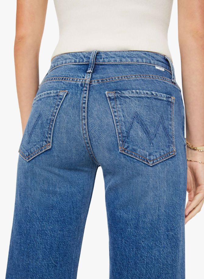 Mid Rise Maven Flood-Denim-Uniquities