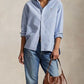 Iconic Relaxed Oxford Shirt-Tops/Blouses-Uniquities