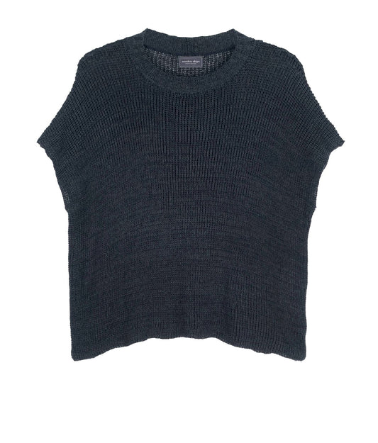 Shaker Sleeveless Mercer Crew-Sweaters-Uniquities