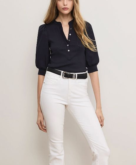 Coralee Top Tops/Blouses Veronica Beard 