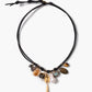 Romy Leather Charm Necklace-Jewelry-Uniquities