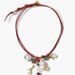 Romy Leather Charm Necklace-Jewelry-Uniquities