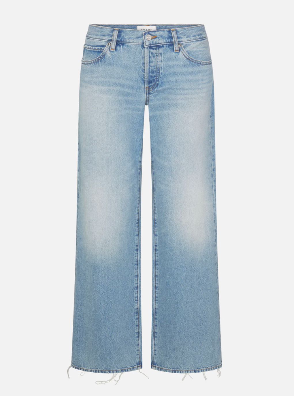 Gray In Dodger Offset Hem-Denim-Uniquities