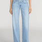 Gray In Dodger Offset Hem-Denim-Uniquities