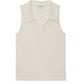 Roberta Collared Tank-Tops/Blouses-Uniquities